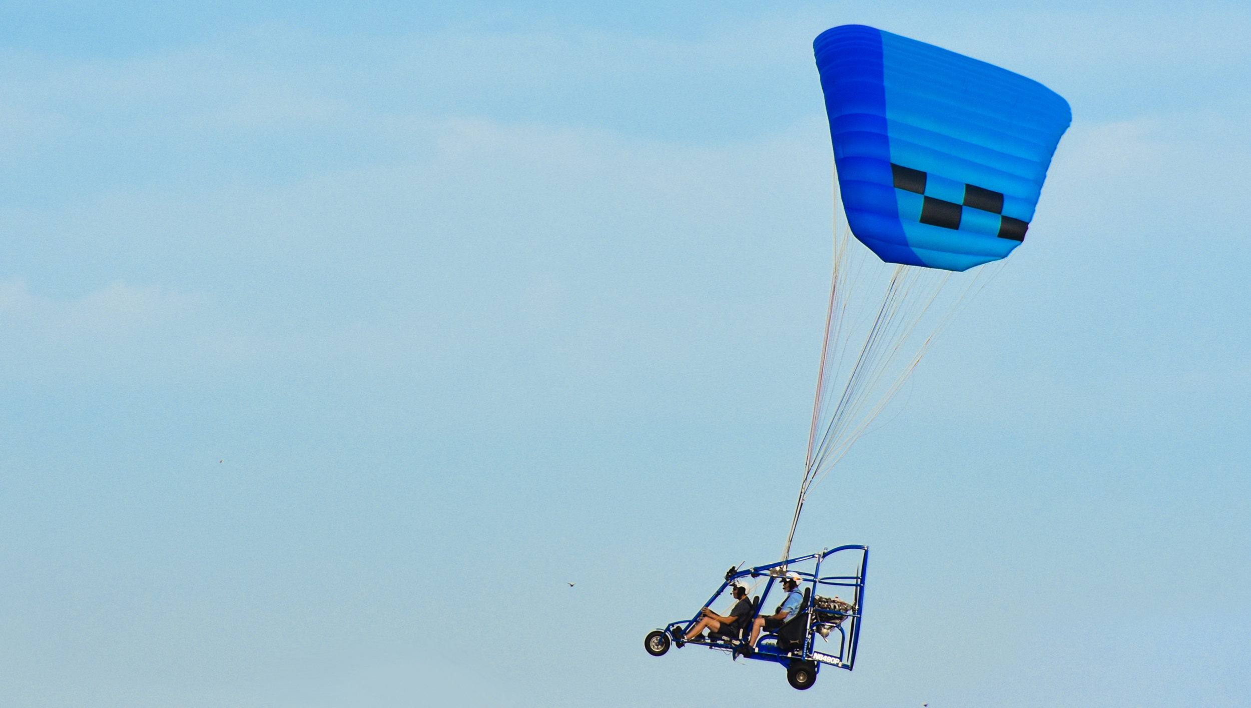 Straightening Out Parachute Lines at the Greenville Airport