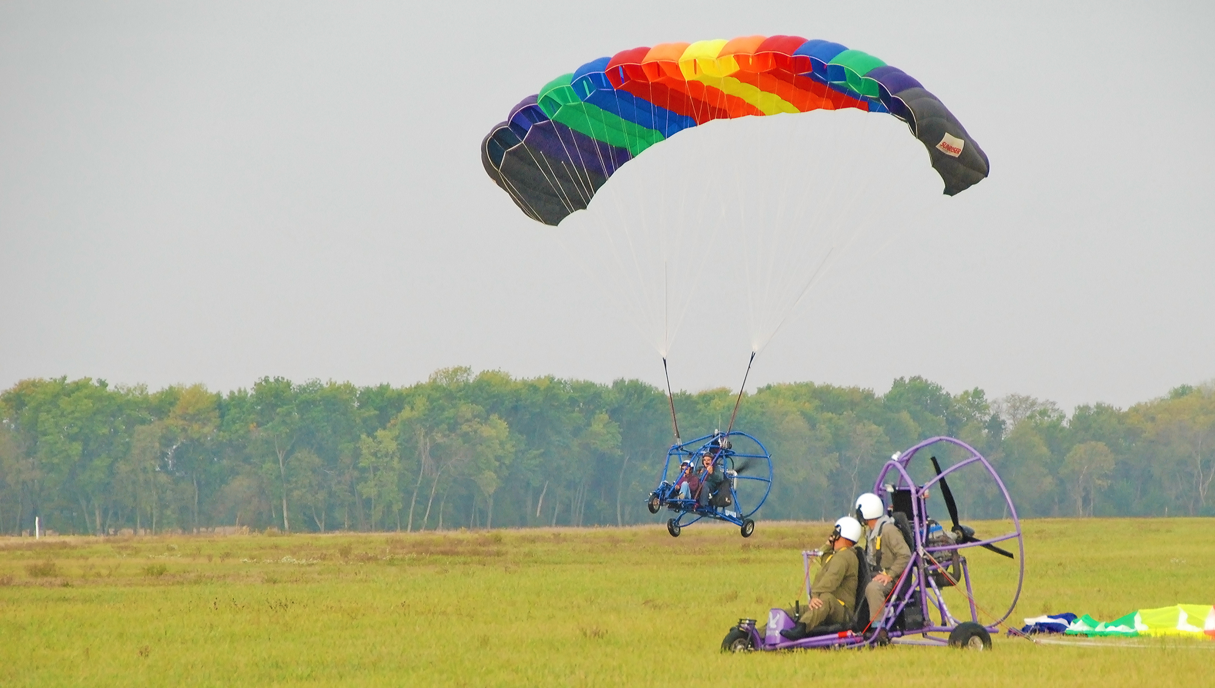 Sunriser Fly-By at the Greenville Airport